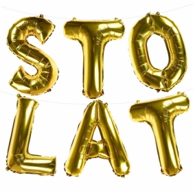 Balony foliowe Sto lat