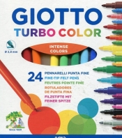 Giotto Flamastry Turbo Color 24 sztuki