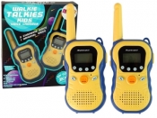 Zmieniacz głosu krótkofalówka walkie-talkie żółte