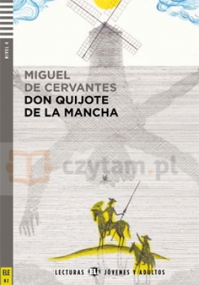 Don Quijote de la Mancha książka +CD B2 - Miguel de Cervantes