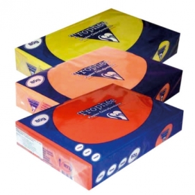 Papier kserograficzny Trophee kolorowy A4 kremowy 160g (1040)