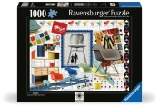 Ravensburger, Puzzle Eames Collectors Edition 1000: Krzesła (12000400)