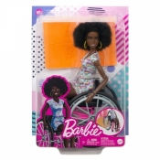 Barbie Fashionistas Lalka na wózku strój w serca (HJT14)