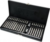 YATO KOŃCÓWKI HEX / TORX / SPLINE KOMPLET 40 elem. 0400