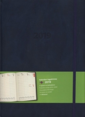 Kalendarz 2019 KKA4TL książ A4 tyg LUX niebies