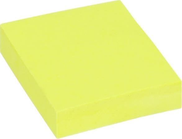 Notesy samoprzylepne żółte 40x50 mm 653 (150-1136)
