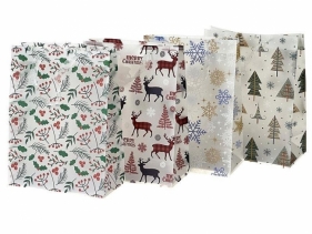 Torebka prezentowa Boże Narodzenie 33x25x12cm MIX