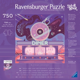 Ravensburger, Puzzle 750: Art & Soul - Astrologiczna Kolacja (12001000)