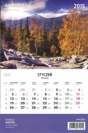 Kalendarz 2015 Ścienny - <br />