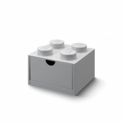 LEGO, Szufladka na biurko klocek Brick 4 - Szara (40201740)