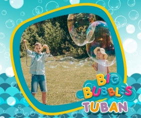 Tuban Bubbles, Obręcz Pro Motylek + płyn 400ml (TU 3200)