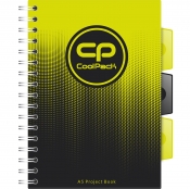 Coolpack, Kołozeszyt Project Book A5 - Gradient Lemon (03005CP)