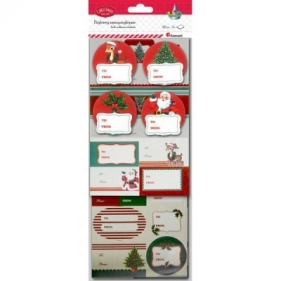 Etykiety samoprzylepne - Xmass (414486)