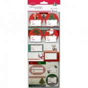 Etykiety samoprzylepne - Xmass (414486)