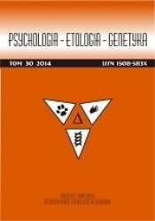 Psychologia Etologia GenetykaTom 22 2010