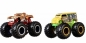 Hot Wheels Monster Trucks: Pojazdy 2-pak - Hotweiler vs Hound Hauler