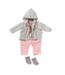 Ubranka dla lalki Baby Annabell Deluxe 3 in 1 Dress with socks (794005)