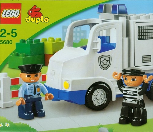 Lego duplo Ciężarówka policyjna
	 (5680)