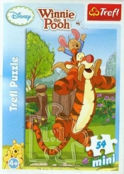 Puzzle mini 54 Kubuś Puchatek i przyjaciele (19400)