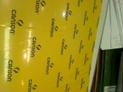 Karton kolorowy 70x100 240g złocisto-żółty