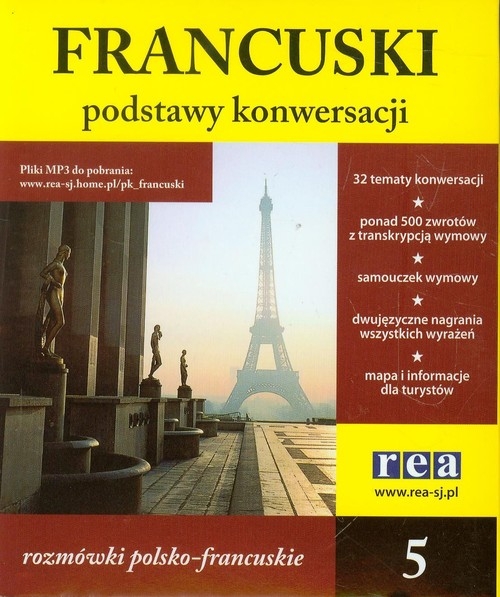 Podstawy konwersacji – francuski (MP3)