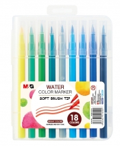 Pisak artystyczny pędzelkowy Brush Pen 18 kolorów