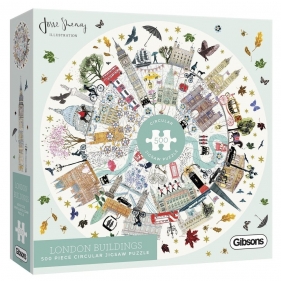 Gibsons, Puzzle 500: Londyńskie budynki (G3700) - Josie Shenoy