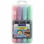 Zakreślacze Centropen FLEXI SOFT 8542, 4 kolory - pastelowe