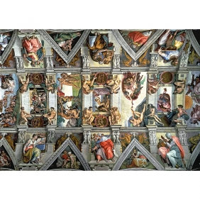 Puzzle 6000: Sklepienie Kaplicy Sykstyńskiej (65000)