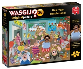 Puzzle Originalpuzzle 1000: Wasgij - Postanowienia noworoczne (25000)