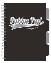Kołozeszyt Pukka Pad Project Book B5 - Black Grey