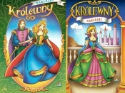Królewny. Malowanka z naklejkami - Opracowanie zbiorowe
