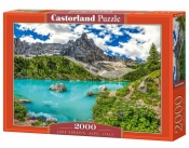Puzzle 2000 Lake Sorapis, Alps, Italy CASTOR