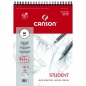 Blok szkicowy na spirali Student - A3, 90g, 50 arkuszy, ziarnisty (100 550 261)