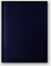 Kalendarz 2015 A5 21D Virando dzienny granatowy - <br />
