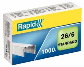 Zszywki 26/6 Rapid Standard 1000 szt (24861300)