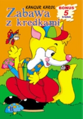 Zabawa z kredkami. Kangur Karol - Opracowanie zbiorowe