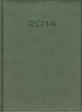 Kalendarz 2014 A4 31T Szary menadżerski tygodniowy - <br />
