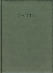 Kalendarz 2014 A4 31T Szary menadżerski tygodniowy - <br />