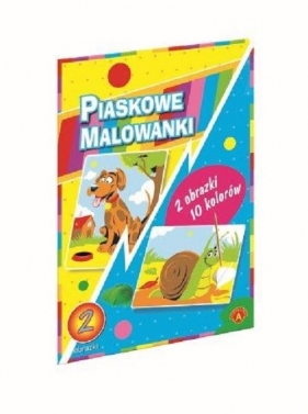 Piaskowa Malowanka - pies, ślimak (1400)