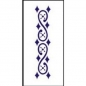 Szablon zmywalny 6x28cm