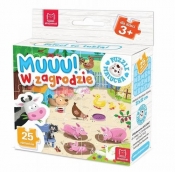 Puzzle malucha Muuu! W zagrodzie