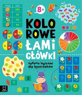 Kolorowe łamigłówki. Zadania logiczne dla bystrzaków 8+ - Beata Karlik, Bogusław Michalec