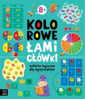 Kolorowe łamigłówki. Zadania logiczne dla bystrzaków 8+ - Beata Karlik, Bogusław Michalec