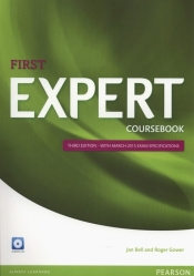 First Expert Coursebook + CD - Bell Jan, Gower Roger