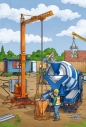 Puzzle 3x24: Uwaga! Roboty budowlane