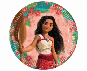 Talerzyki papierowe Moana 23cm 8szt