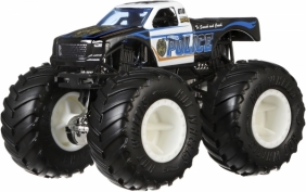 Hot Wheels Monster Trucks: Pojazdy 2-pak - Police vs Hooligan (FYJ64/FYJ68)