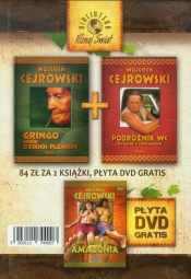 Gringo wśród dzikich plemion. Podróżnik WC. Boso przez świat: Amazonia. Zestaw 2 książek + DVD - Wojciech Cejrowski