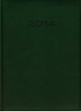 Kalendarz 2014 A4 31T Zielony menadżerski tygodniowy - <br />
